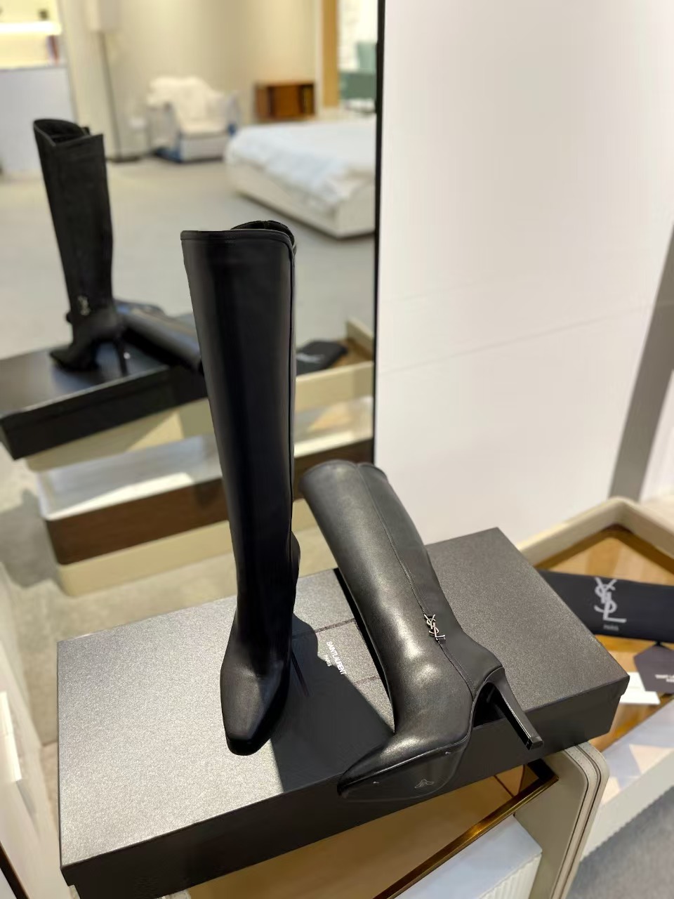 YSL Knee-high Boots