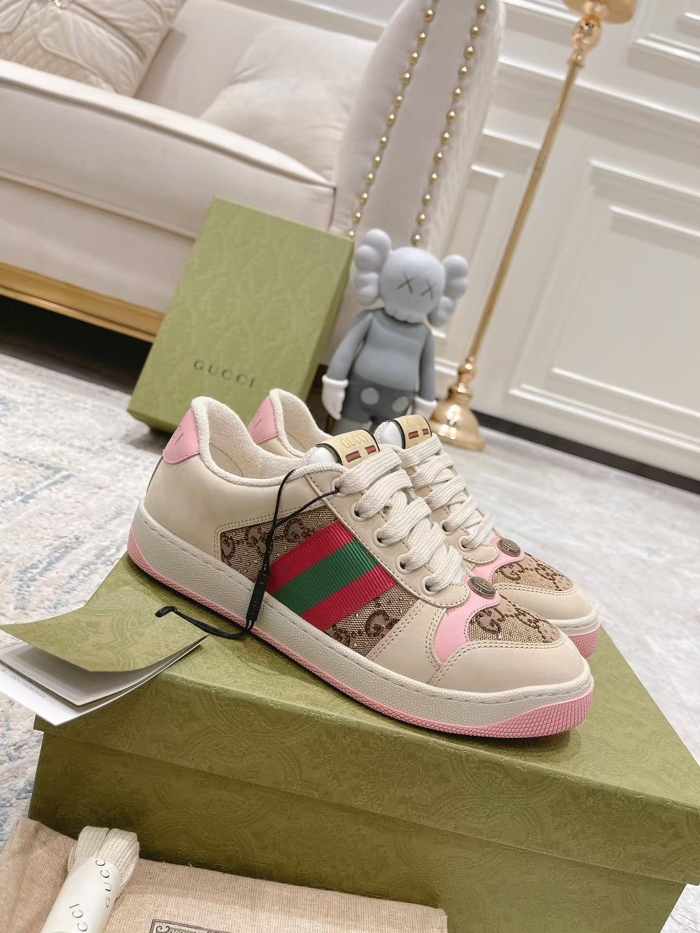 Women’s Screener Sneaker with Crystals