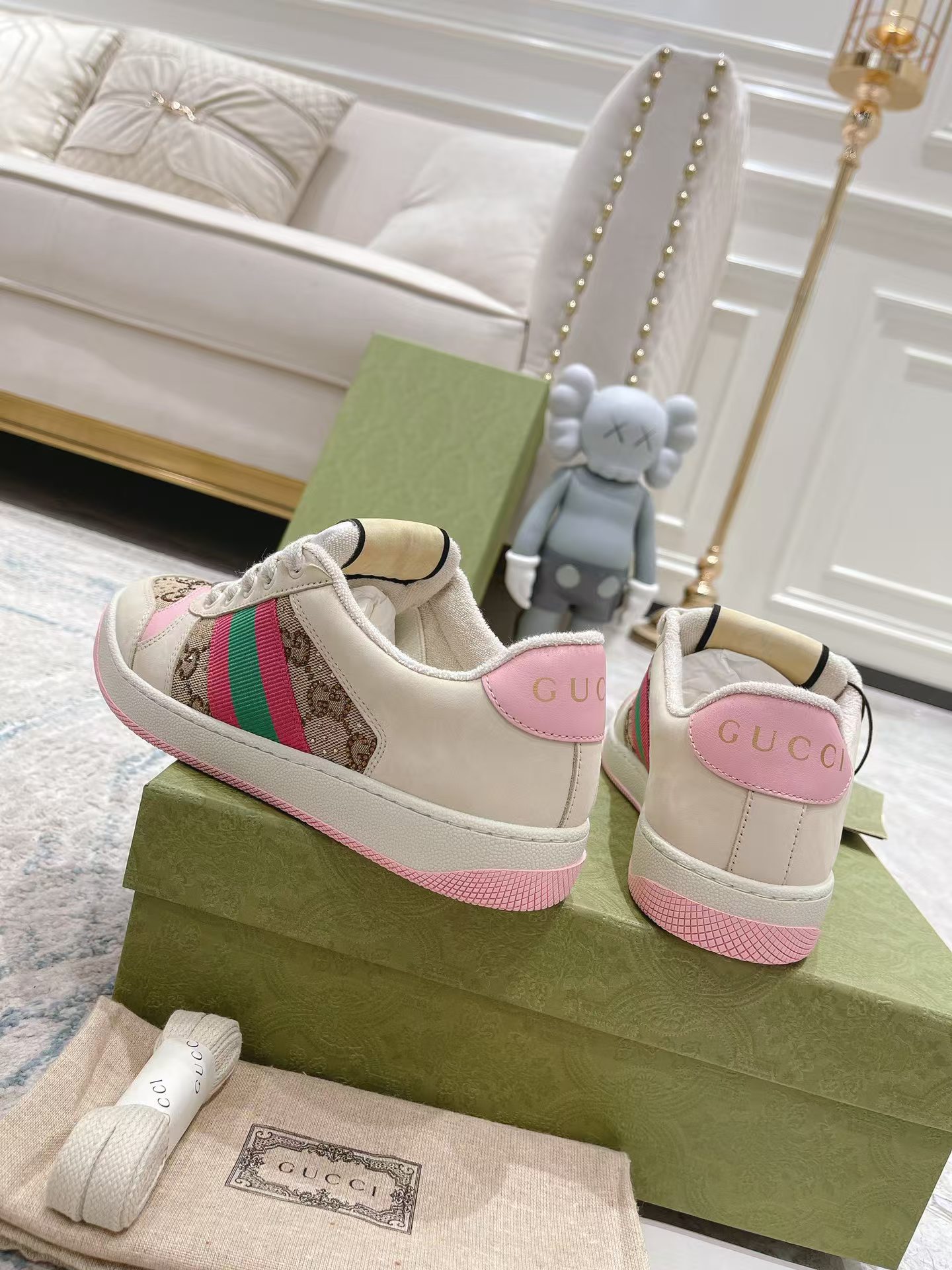 Women’s Screener Sneaker with Crystals
