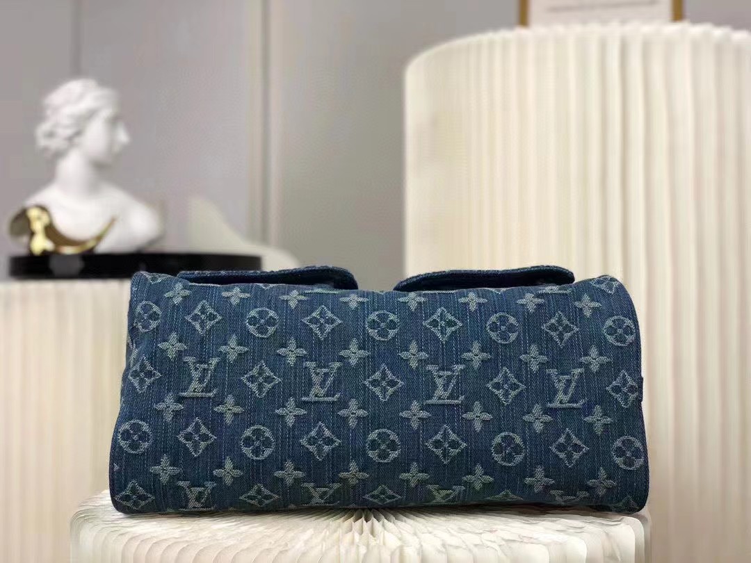l**is V*t*n monogram denim neo speedy blue