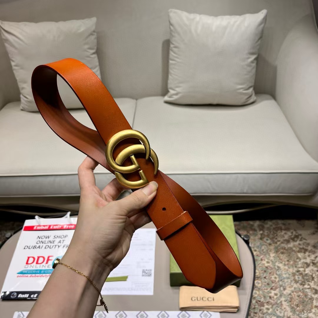 G*u*i gg marmont thick belt