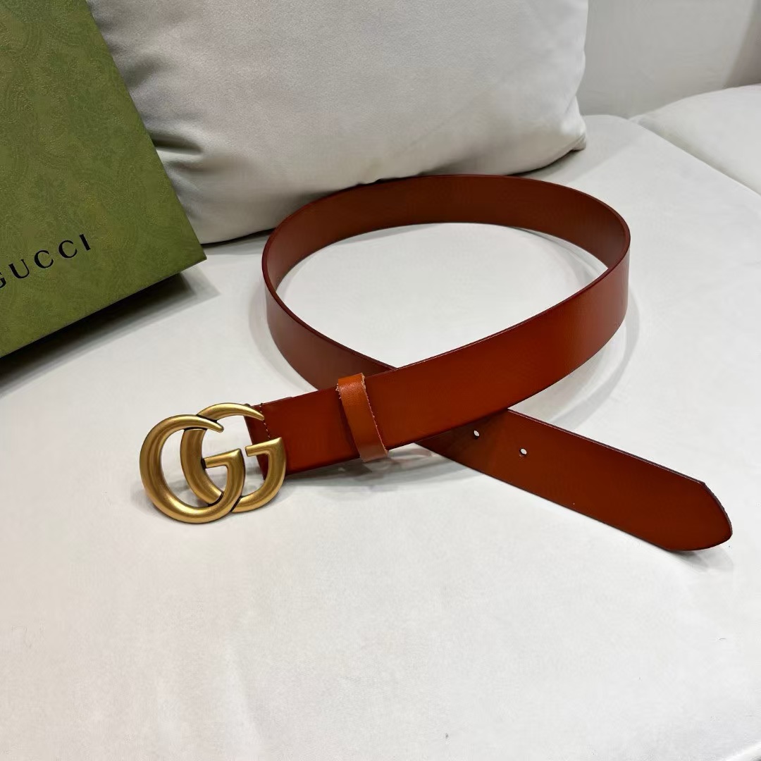 G*u*i gg marmont thick belt